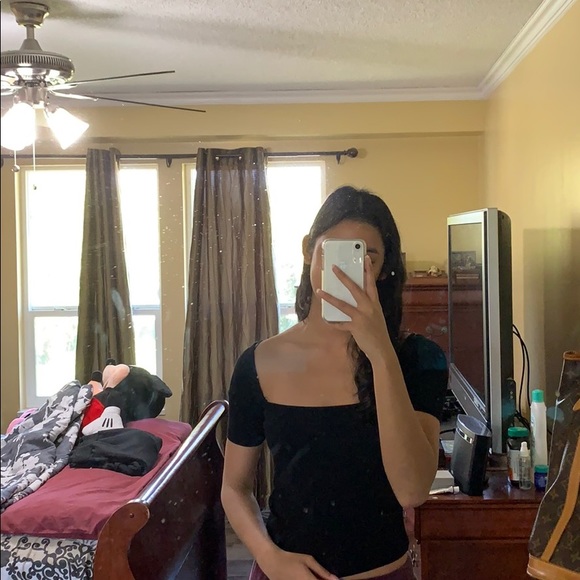 ZARA OFF SHOULDER TOP - Picture 3 of 3